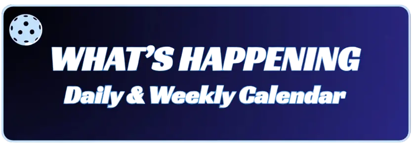 What's Happening - Daily & Weekly Calendar